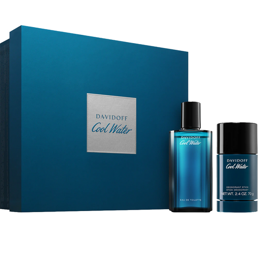 Davidoff Cool Water For Men Eau De Toilette Gift Set 75ml