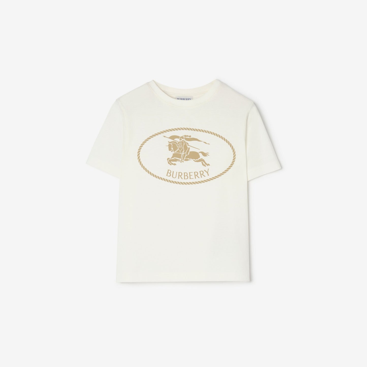 Knight Stamp Cotton T-shirt