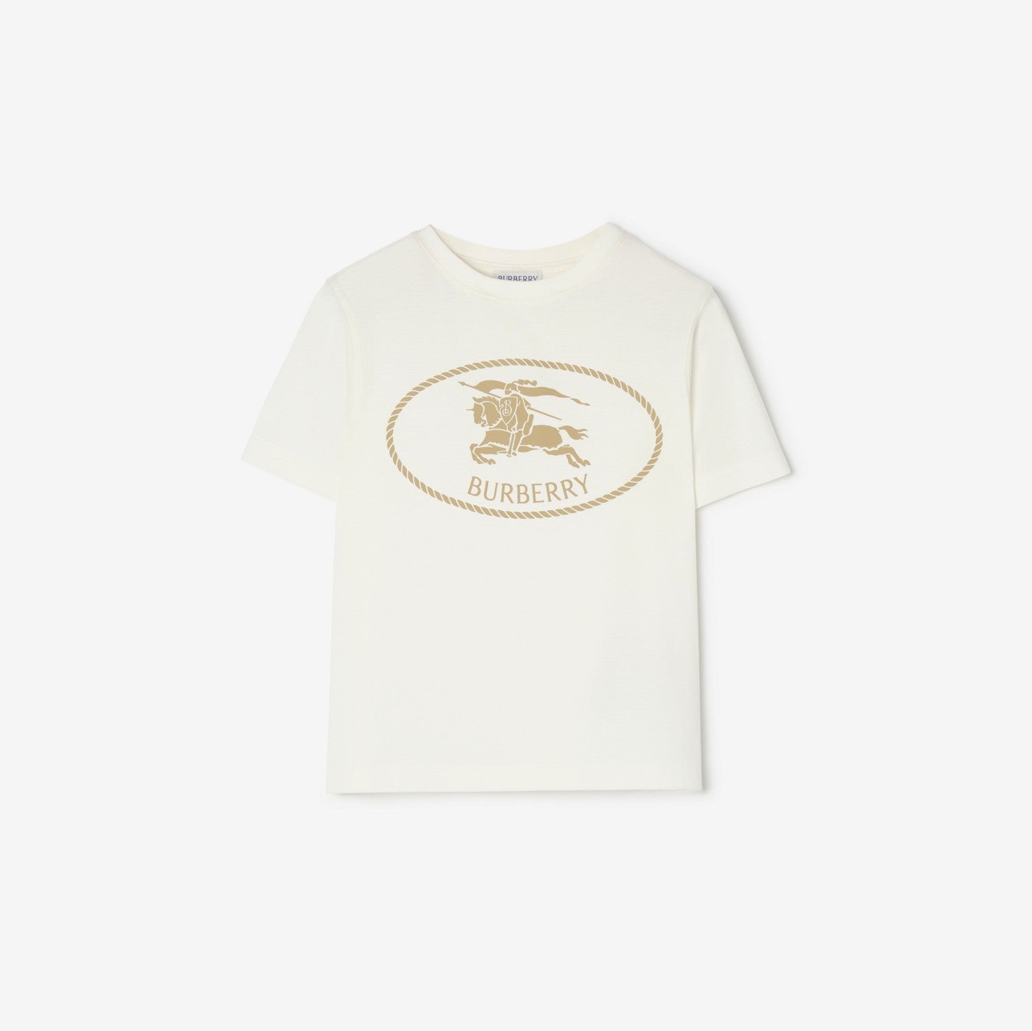 Knight Stamp Cotton T-shirt