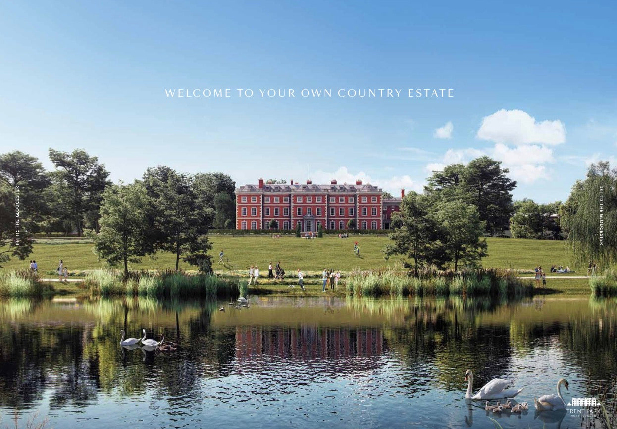 Trent Park — 1 2 3 4 and 5 Bedroom Family Homes — Luxury Town Houses — Apartments — Duplexes — Historic Country Estate — Modern Wellness Amenities — Enfield London — New ✨