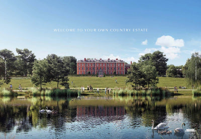 Trent Park — 1 2 3 4 and 5 Bedroom Family Homes — Luxury Town Houses — Apartments — Duplexes — Historic Country Estate — Modern Wellness Amenities — Enfield London — New ✨