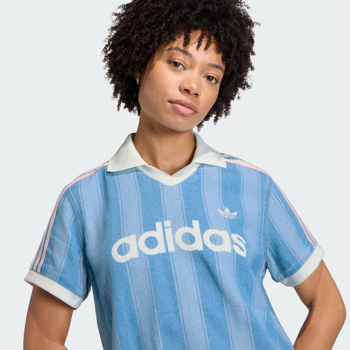 DENIM FOOTBALL JERSEY