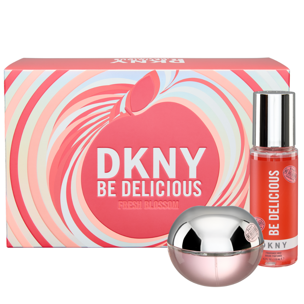 DKNY Be Delicious Fresh Blossom Eau De Parfum Gift Set 100ml