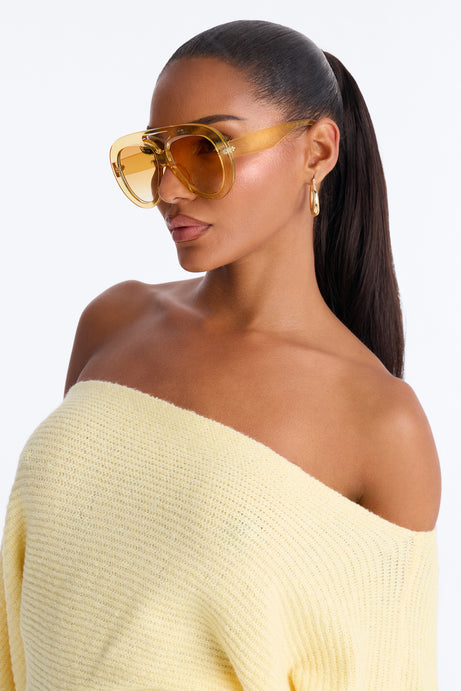 Bright Life Sunglasses - Yellow