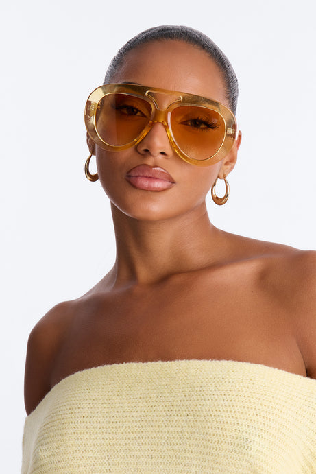 Bright Life Sunglasses - Yellow
