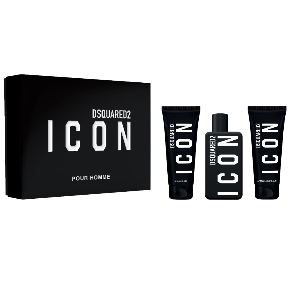 DSquared2 Icon Pour Homme Eau De Parfum Gift Set 100ml