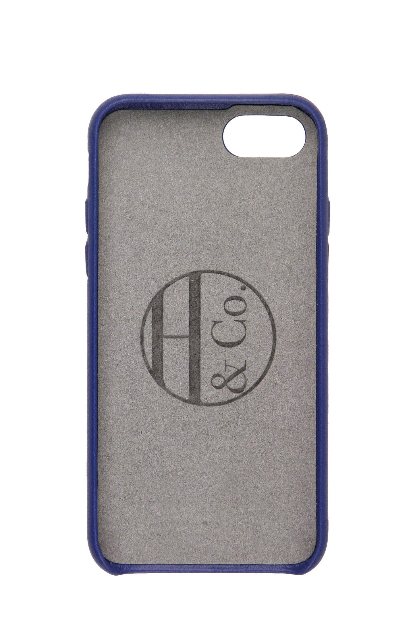 iPhone 7/8 Case, Denim Leather
