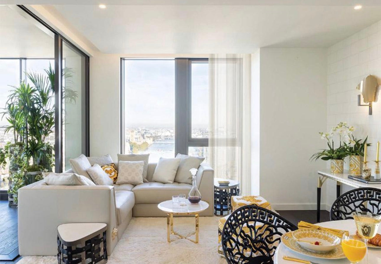 Damac Tower Nine Elms London — Studio - 1-2-3-4 Bedroom Ultra Luxury Apartment — Penthouses — Exclusive Partnership with Versace — Vauxhall London