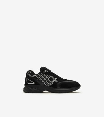 Nylon, Suede and Leather Eclipse Sneakers