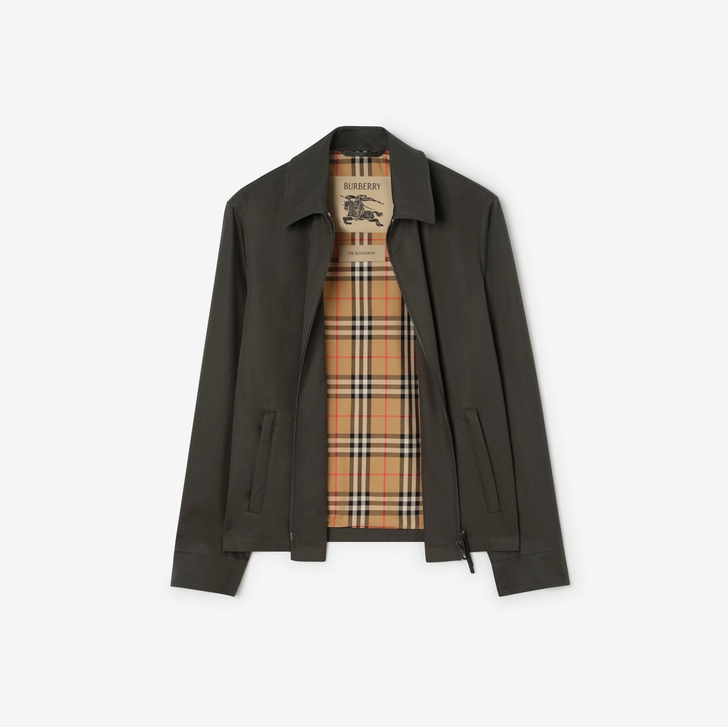 Tropical Gabardine Bloomsbury Harrington Jacket