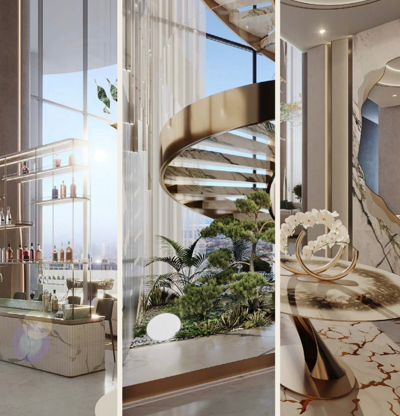 Couture by Cavali — 3 4 5 6 Bedroom Ultra Luxury Residences and Penthouses — Masterpiece Lifestyle Experience — Dubai UAE