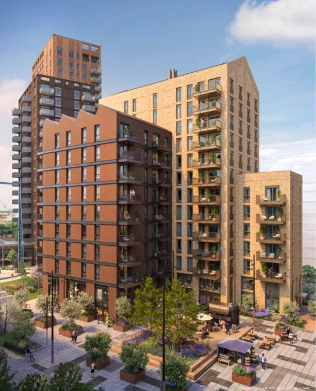 Heron Wharf — New Build 1-2-3 Bedroom Homes — Wellness Amenities — Zone 2 and 3 Canary Wharf London