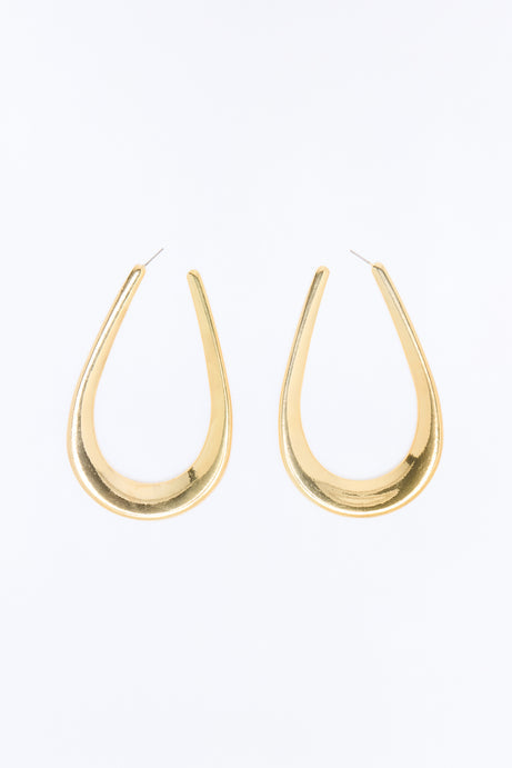 Getting Over You Earrings - Gold