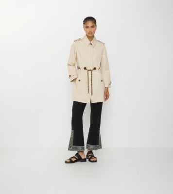 Short Gabardine Stonehaven Car Coat