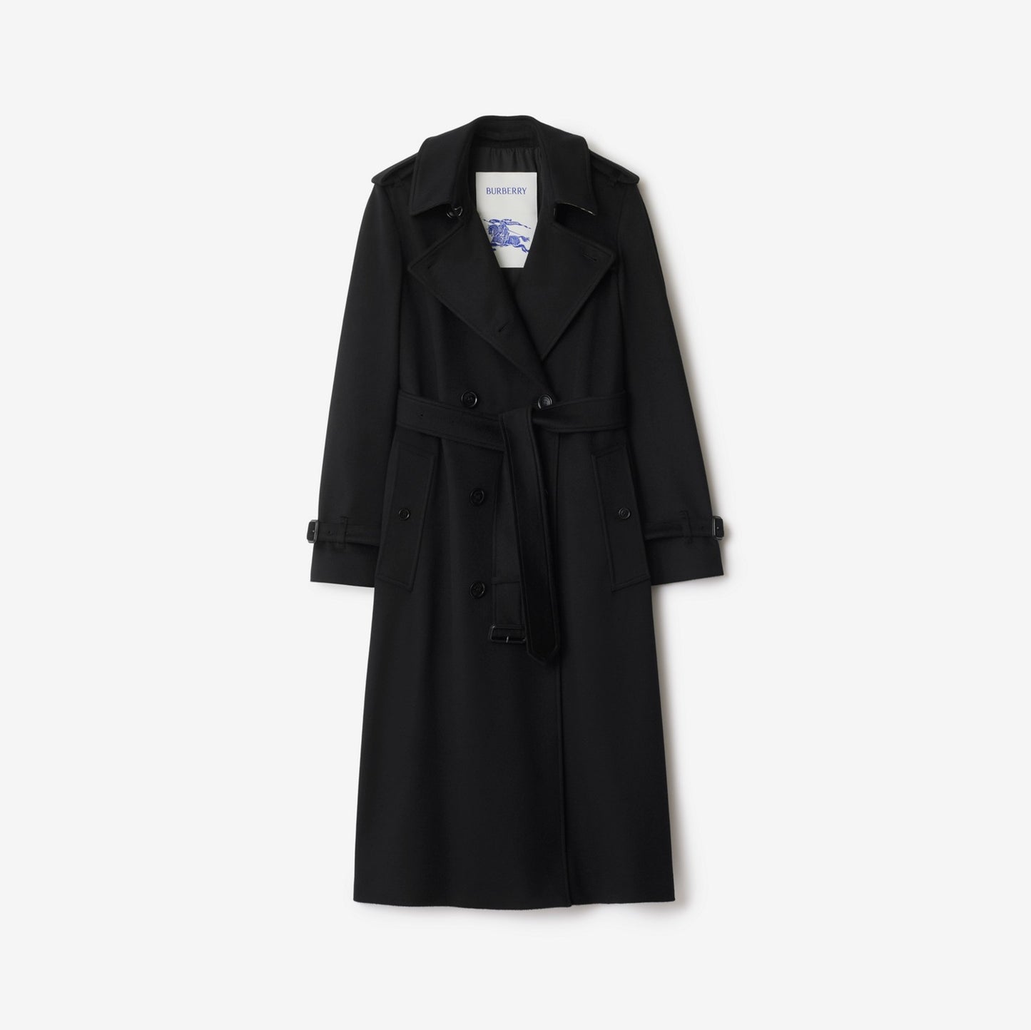 Long Cashmere Kensington Trench Coat