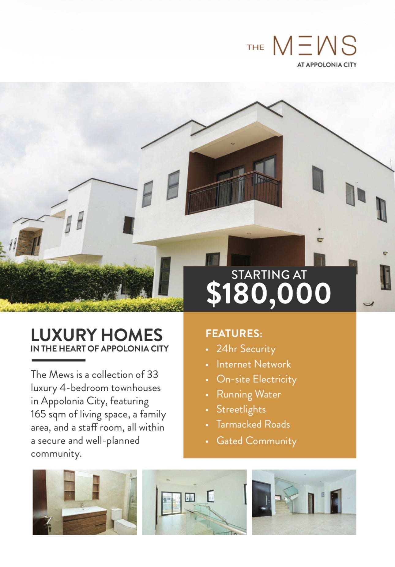 Appolonia City — Premium 2 3 4 Bedroom Homes — Serviced Plots — Residential Commercial & Industrial Property Offers — Master Planned City — Unlimited Lifestyle Amenties — Accra Ghana — New ✨