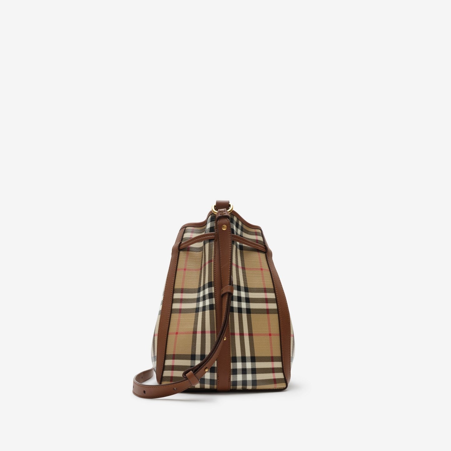 Small Check Bucket Bag