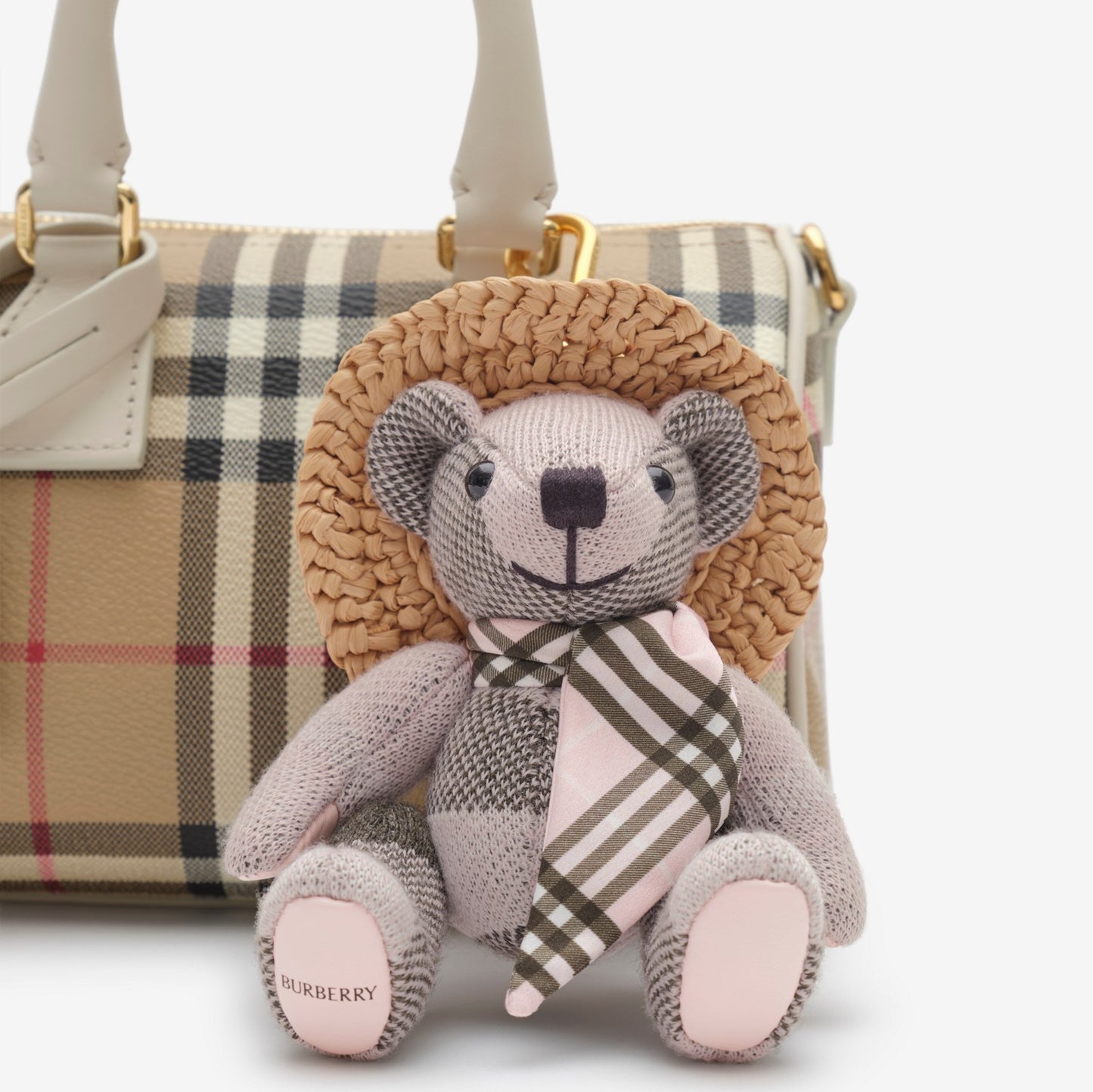 Mini Check Bowling Bag