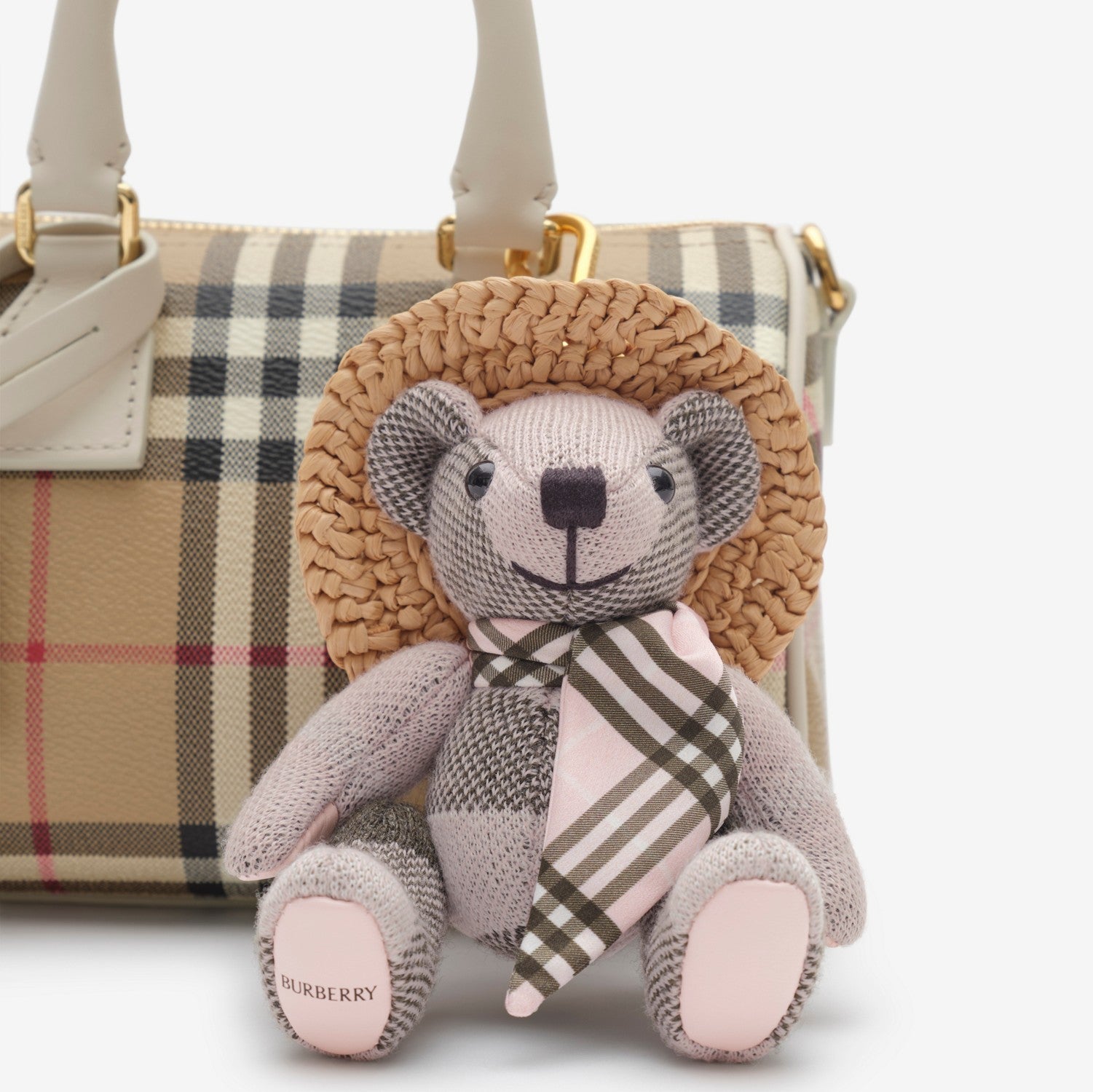 Mini Check Bowling Bag