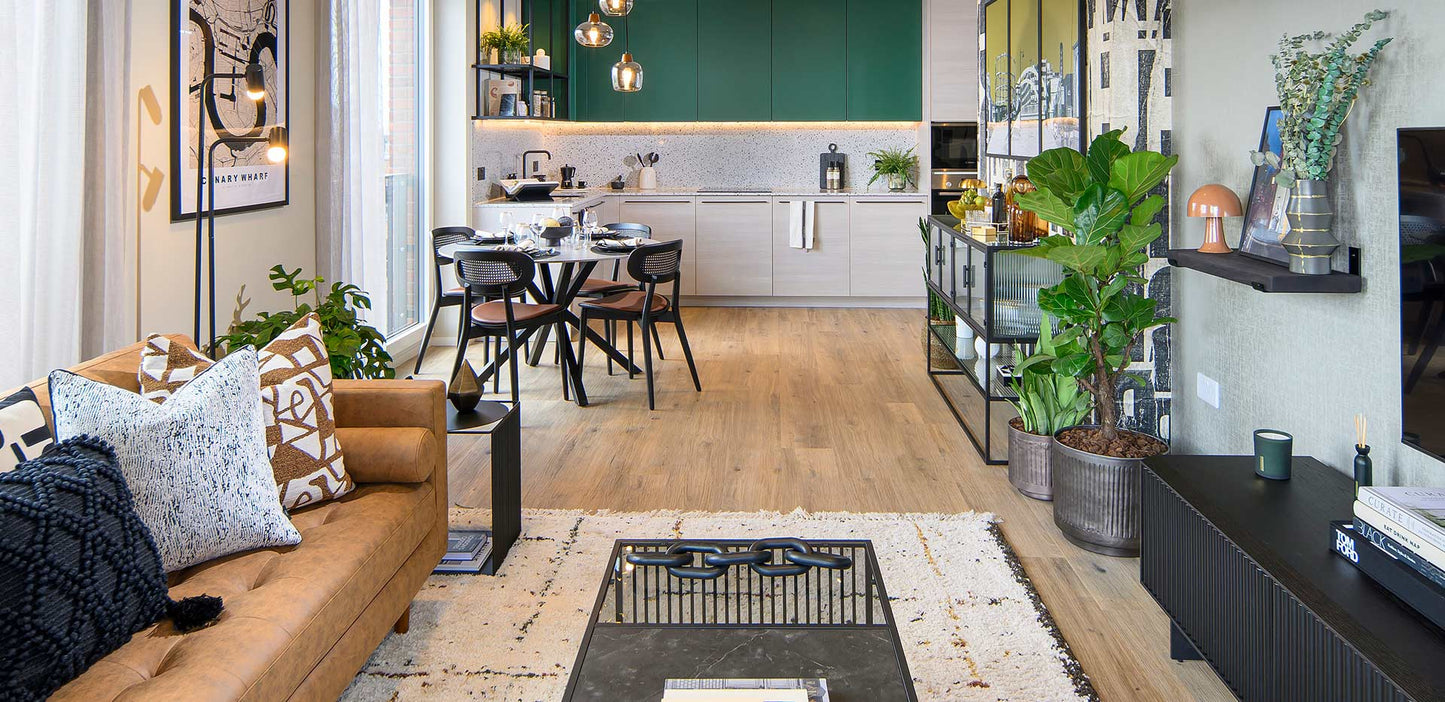 Heron Wharf — New Build 1-2-3 Bedroom Homes — Wellness Amenities — Zone 2 and 3 Canary Wharf London