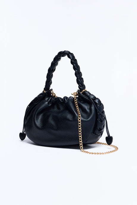 Pull Me Closer Faux Leather Crossbody Handbag