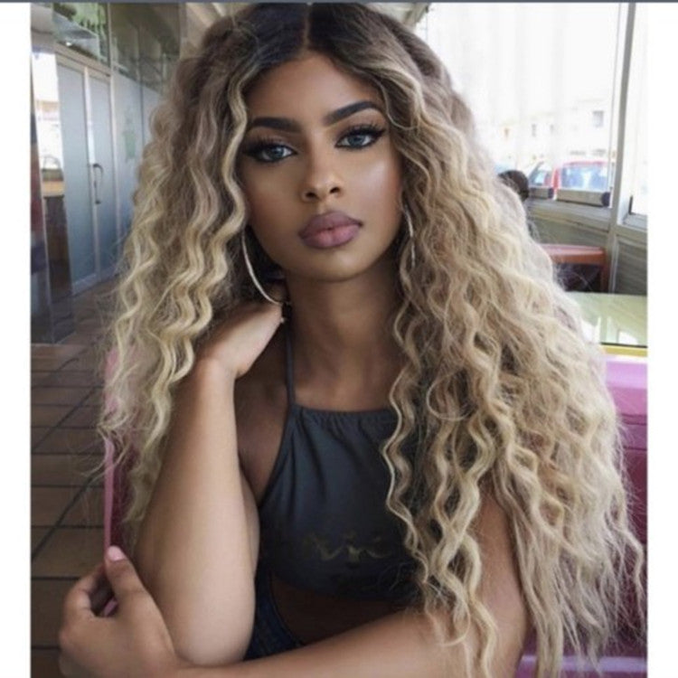 Elegant Long Curly Wig - Interactive Group