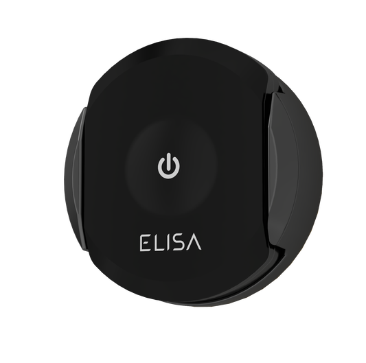 Elisa Intuition Divert Concealed Smart Hand Shower, Overflow Bath Fill & Remote for HP/Combi - Black