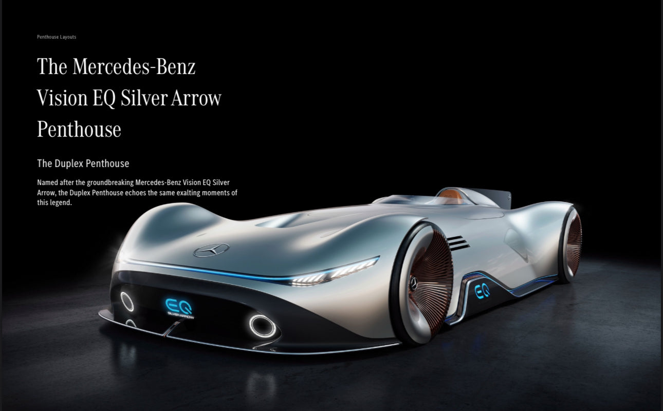 Mercedes-Benz Places 2-6 Bedroom Ultra Luxury Residences Downtown Dubai