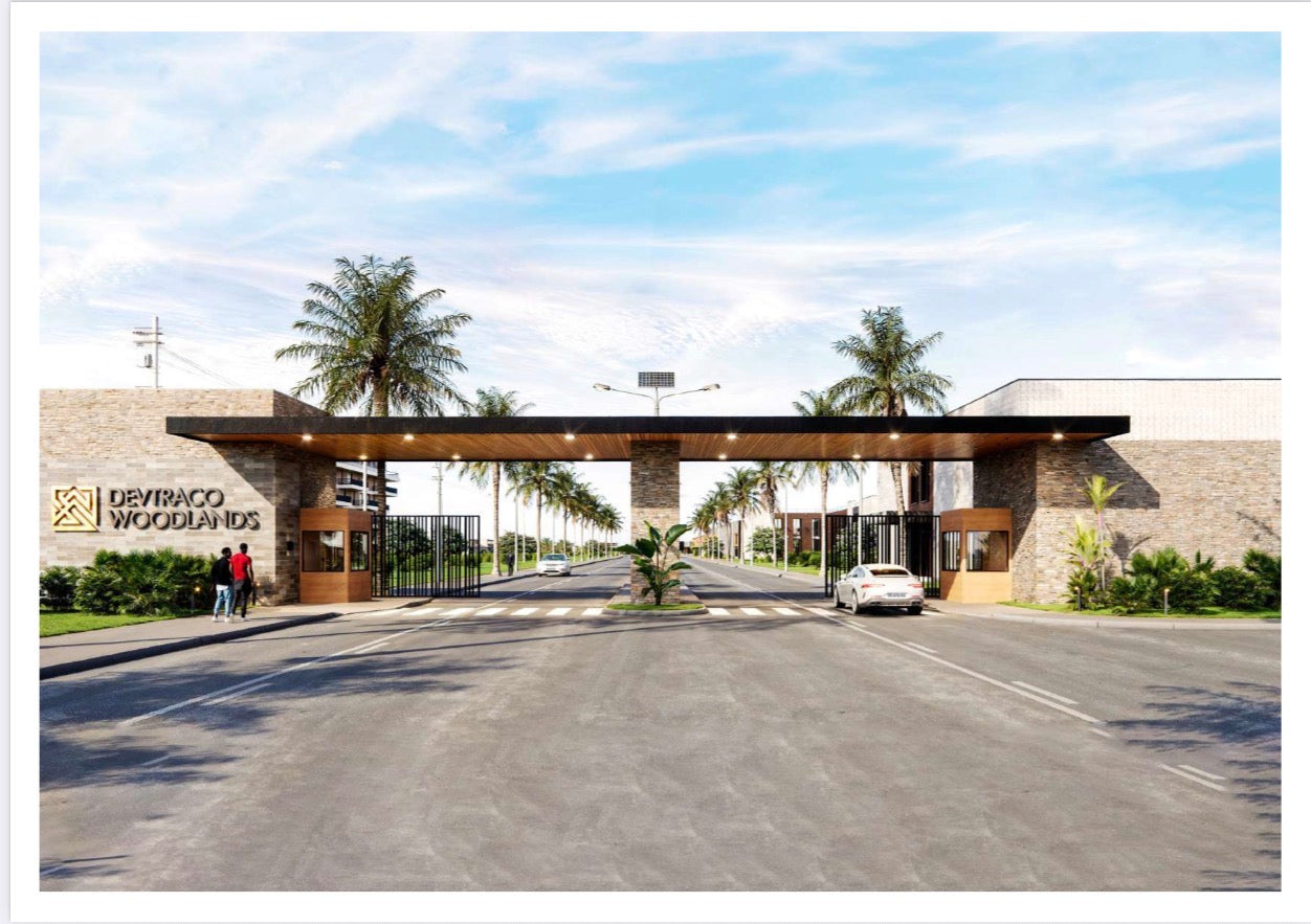 Devtraco Woodlands — Serviced Plots and Modern Homes For Sale — 24Hr Secured Gated Community — Essential Amenities and Facilities — Dawhenya Ghana