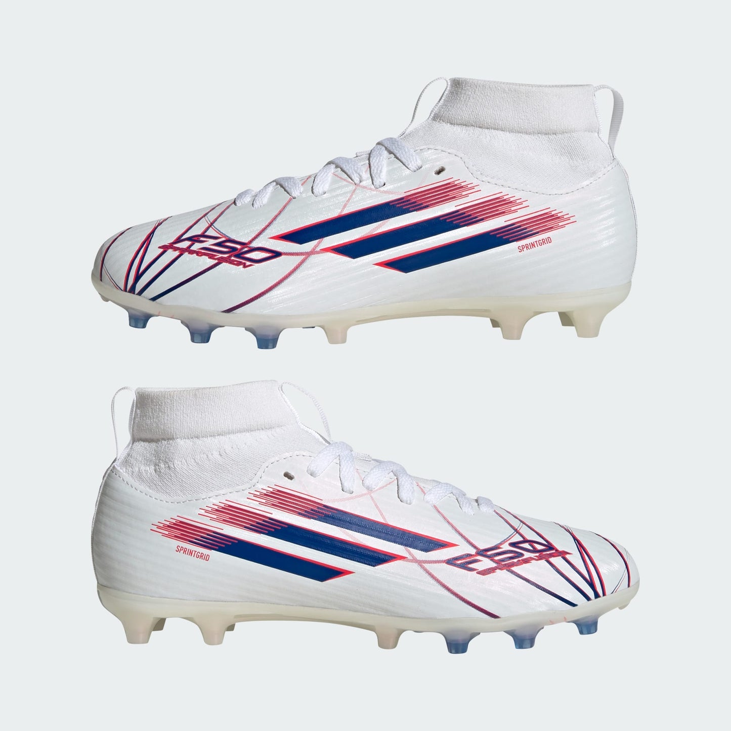 F50 SPARKFUSION LEAGUE Mid Cut Firm Ground / Artificial Ground Football Boots Kids