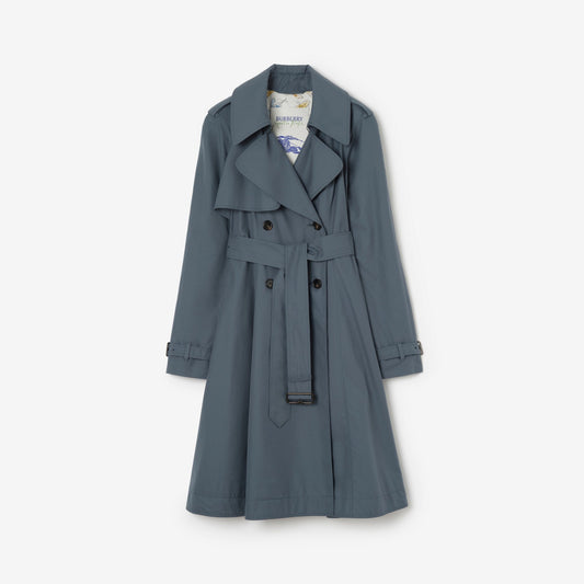 Long Tropical Gabardine Pembury Trench Coat