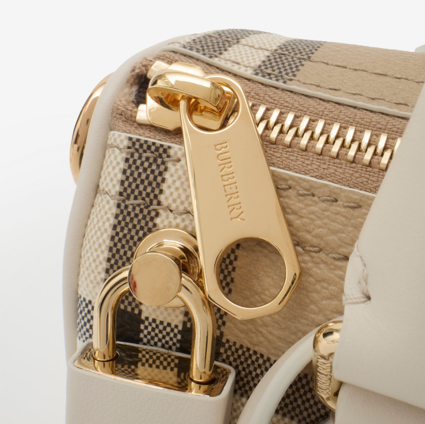 Mini Check Bowling Bag