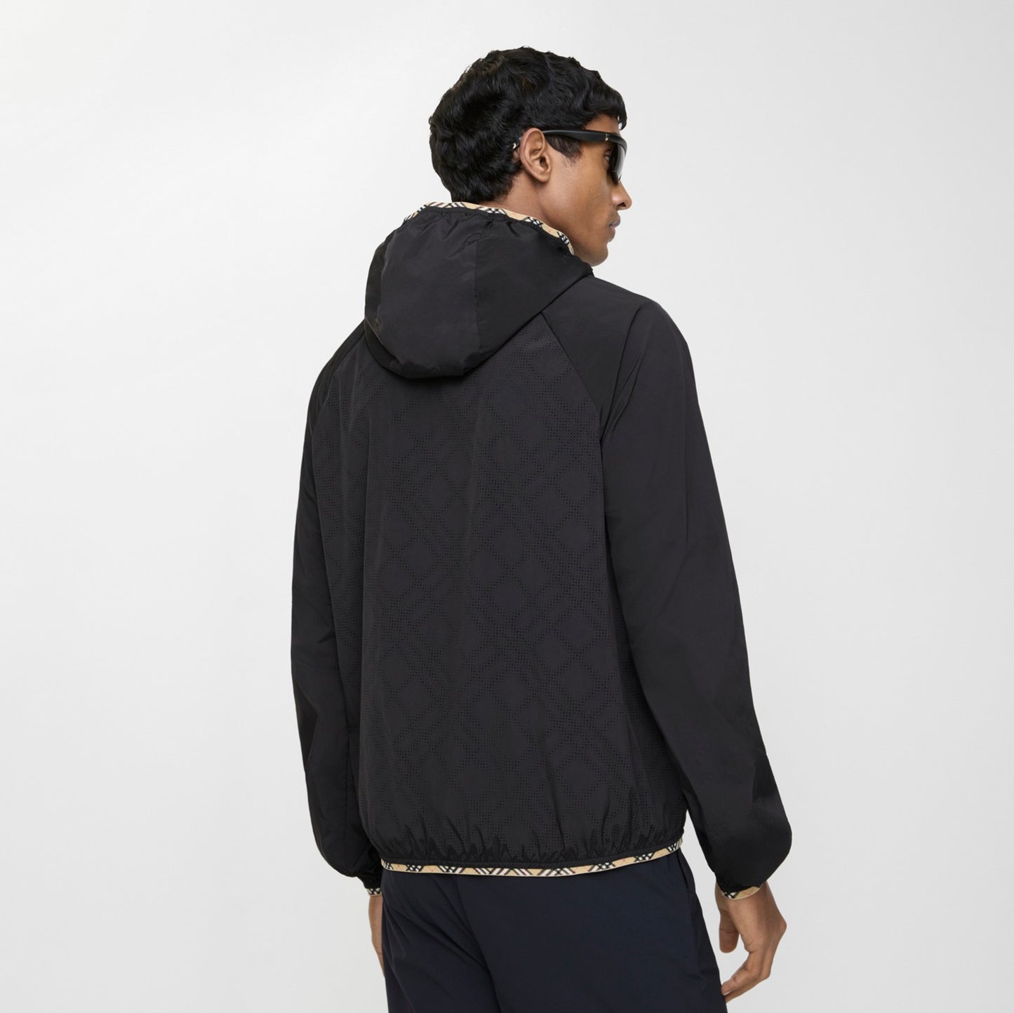 Nylon Hooded Jacket