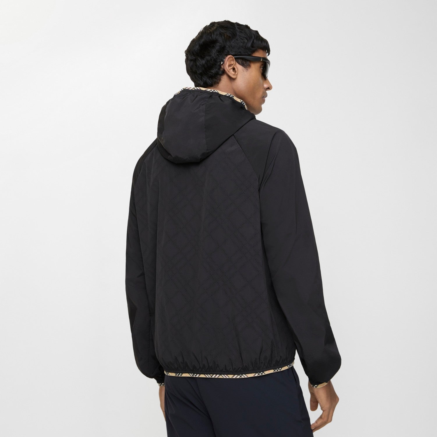 Nylon Hooded Jacket