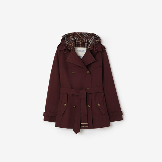 Short Tropical Gabardine Foxfield Trench Coat