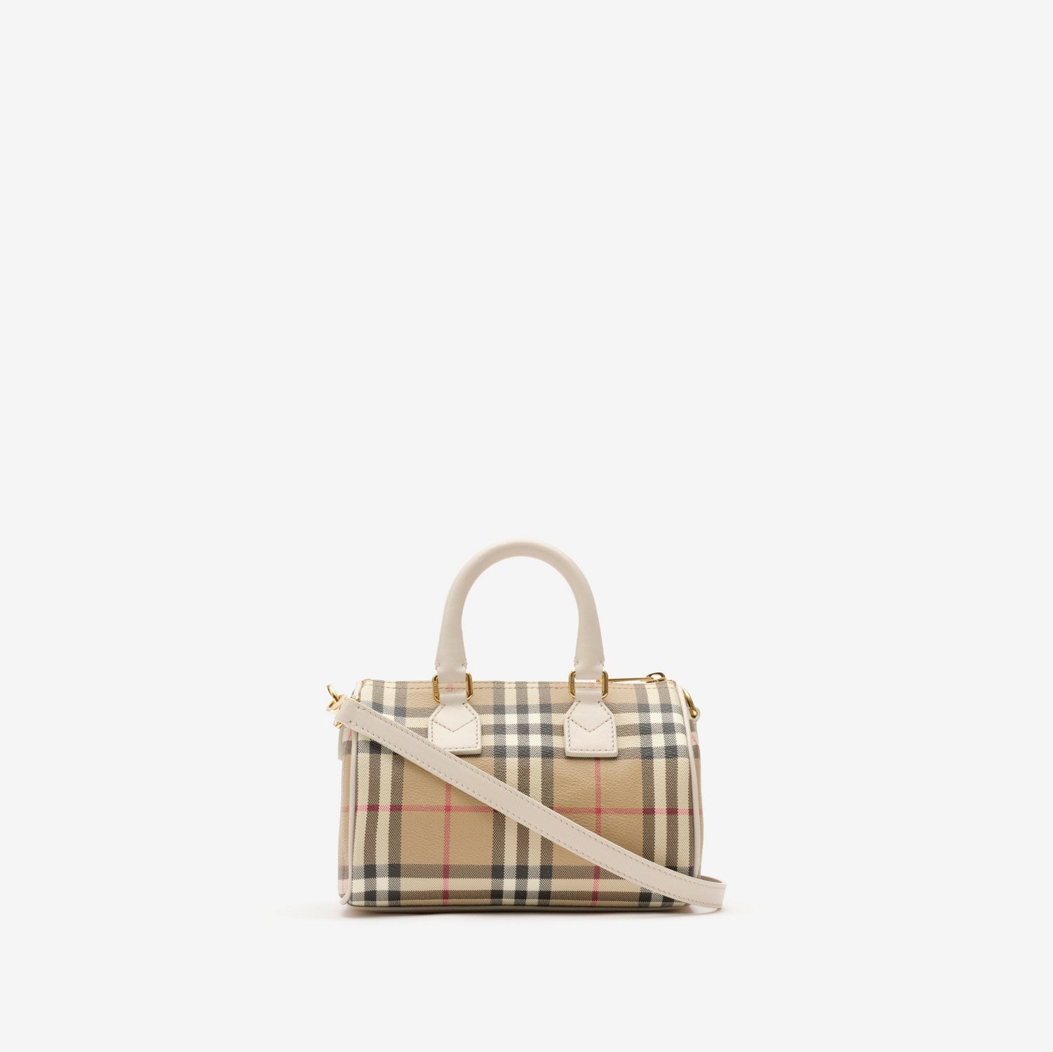Mini Check Bowling Bag