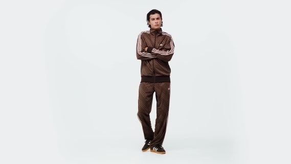 FIREBIRD LOOSE MONOGRAM TRACK TOP