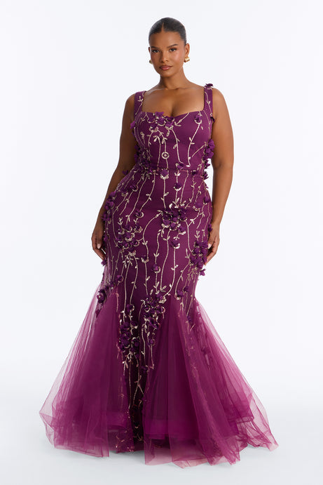 Delaney Tulle Gown