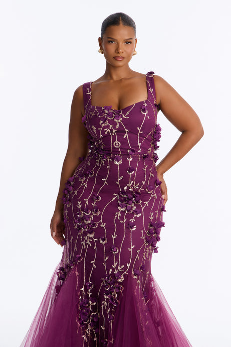 Delaney Tulle Gown