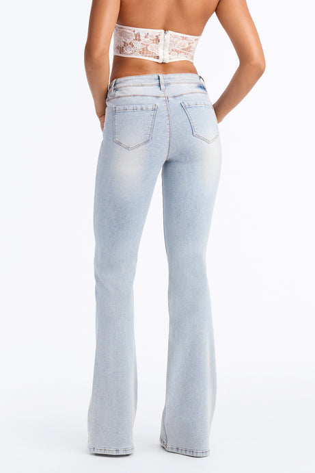 Tall Lost Without You Soft Stretch Bootcut Jeans