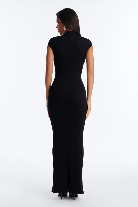 Nokia Snatched Maxi Dress - Black