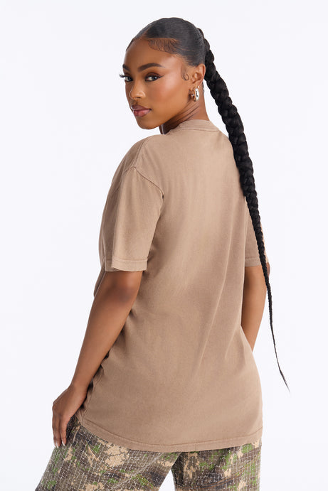 Speaking Facts Only Washed Tee
