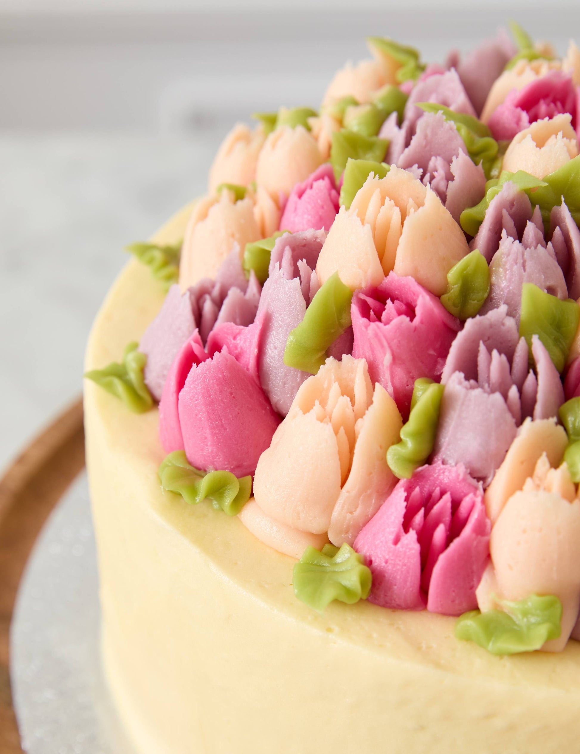 Flower Festival Tulip Cake (Serves 24)