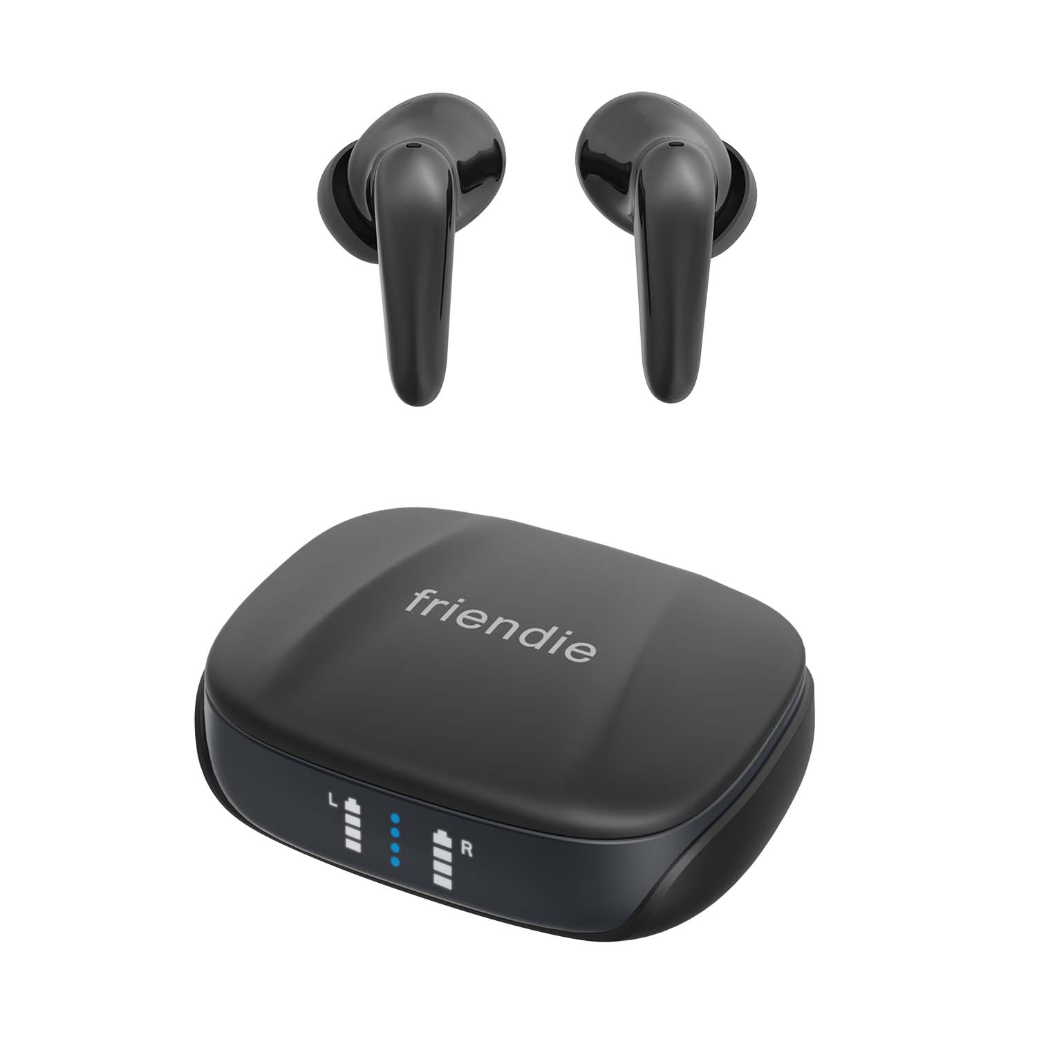 AIR Focus ANC Matte Black Active Noise Cancelling Earbuds (In Ear Wireless Headphones) - Interactive Group