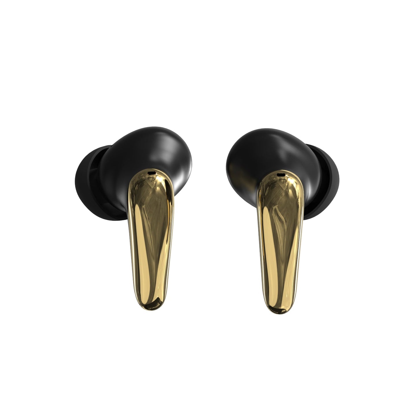 AIR Focus ANC Matte Black and Gold Active Noise Cancelling Earbuds (In Ear Wireless Headphones) - Interactive Group