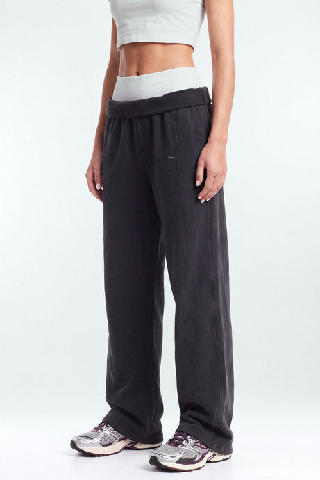 French Terry 32″ Wide Leg Pant