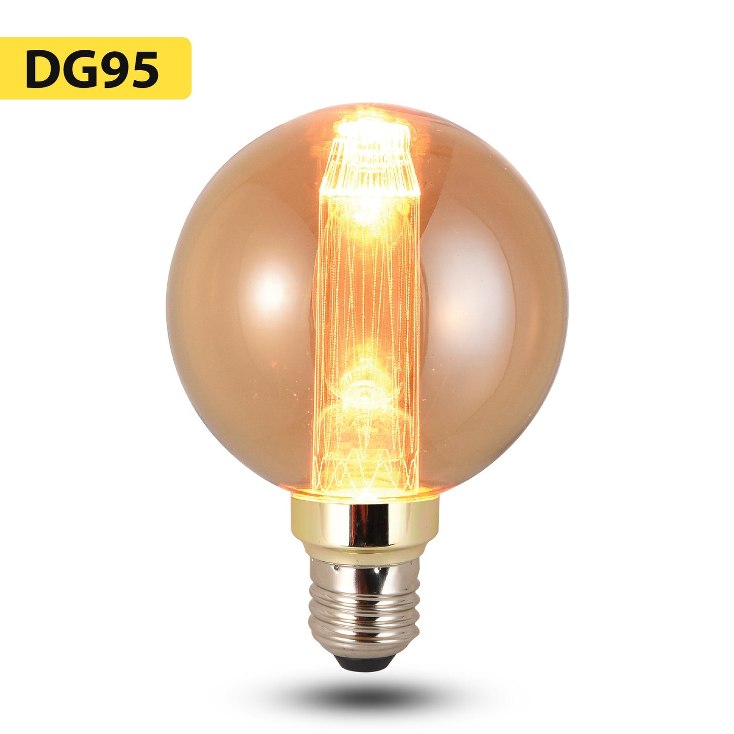 G95 3W Non-Dimmable Edison Antique Globe Bulb Retro Edison Light ~5064