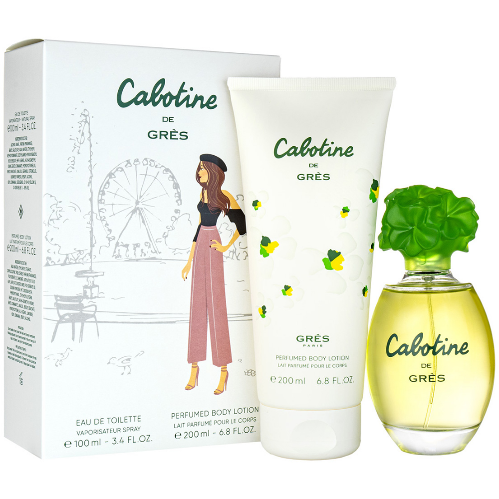 Gres Cabotine Eau De Toilette Gift Set 100ml