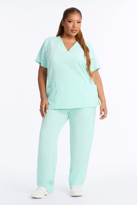 On Call Stretch Uniform Scrub Set