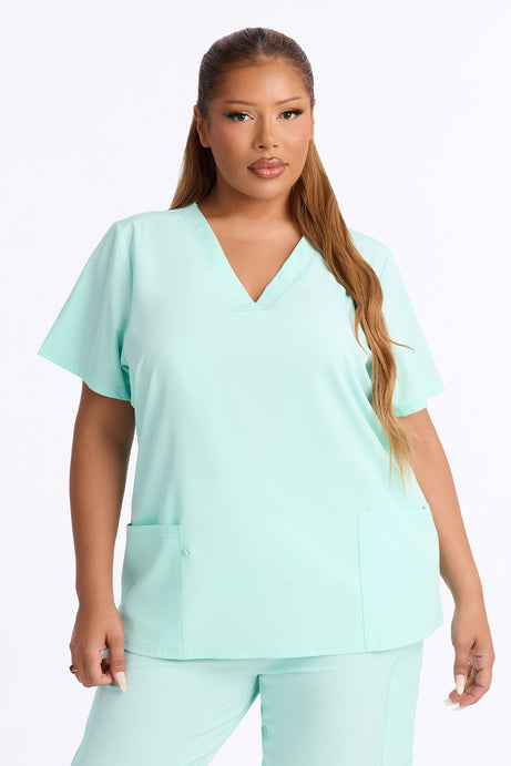 On Call Stretch Uniform Scrub Set